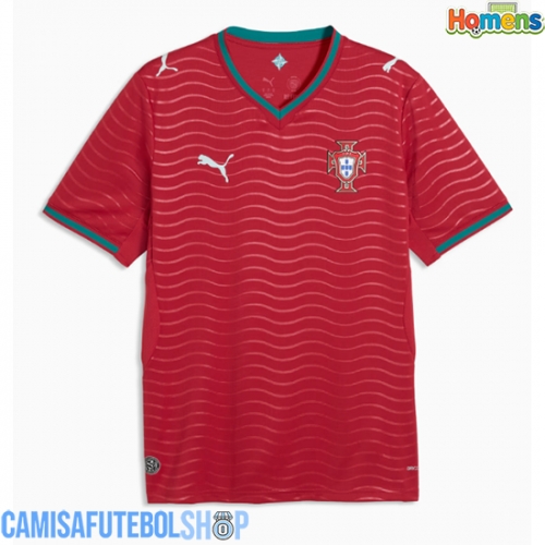 Camisa de time de futebol Portugal Replicas 1º Equipamento Mundo 2026 Manga Curta